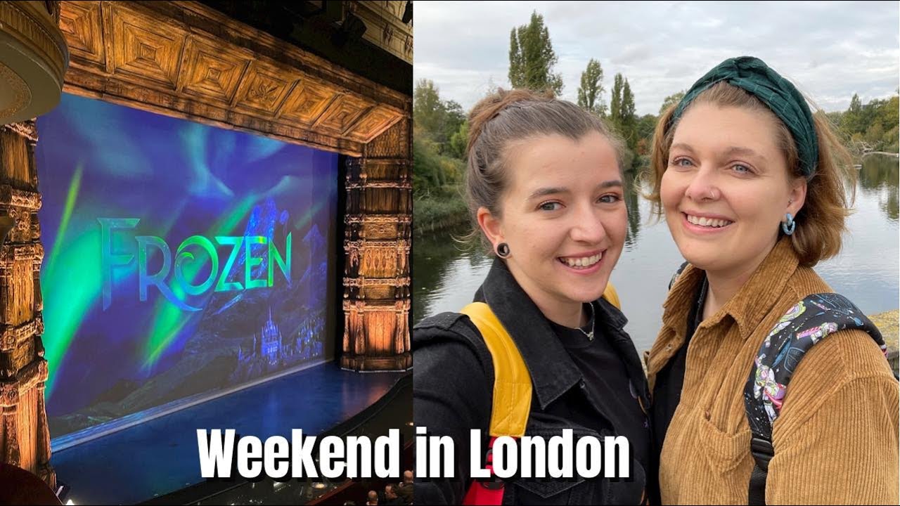 London Vlog | Frozen Musical, Disney Store, Changing Of The Guard & Natural History Museum