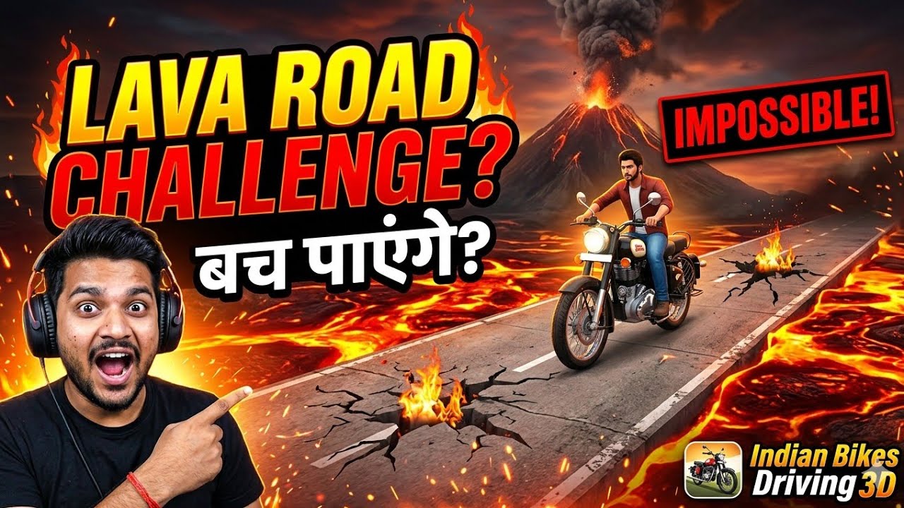 IMPOSSIBLE! Can I survive the Lava Road Challenge? #cheatcodes​ #gaminglive​ #livegaming​ #gaming​