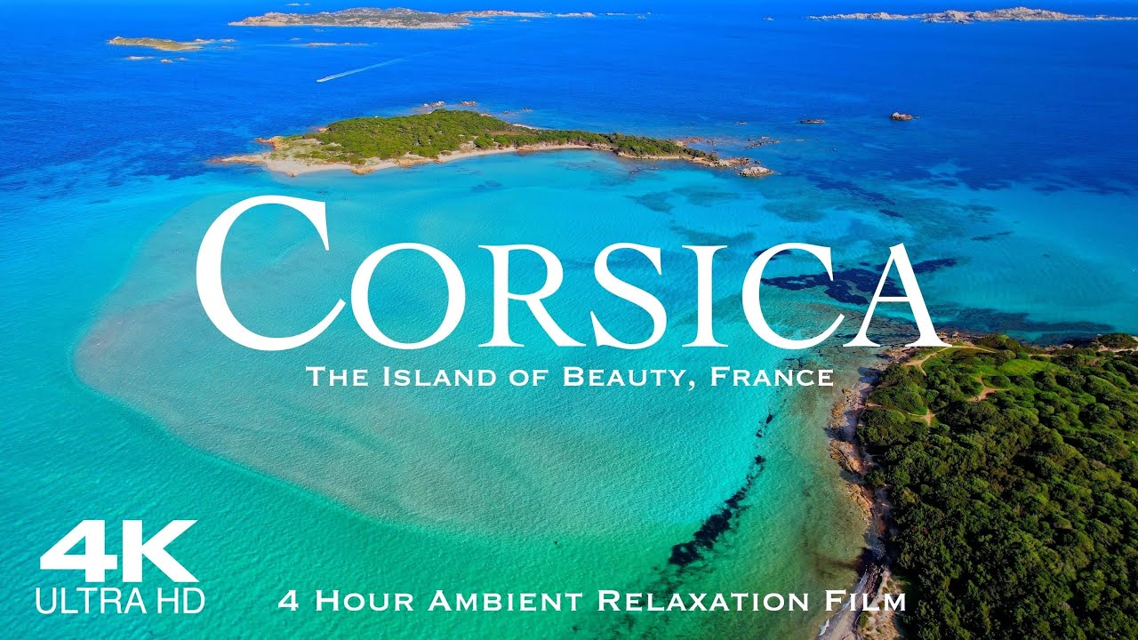 [4K] CORSICA 2026 Corse 🇫🇷 4 Hour Drone Aerial | Scenic Ambient Relaxation Movie UHD | FRANCE