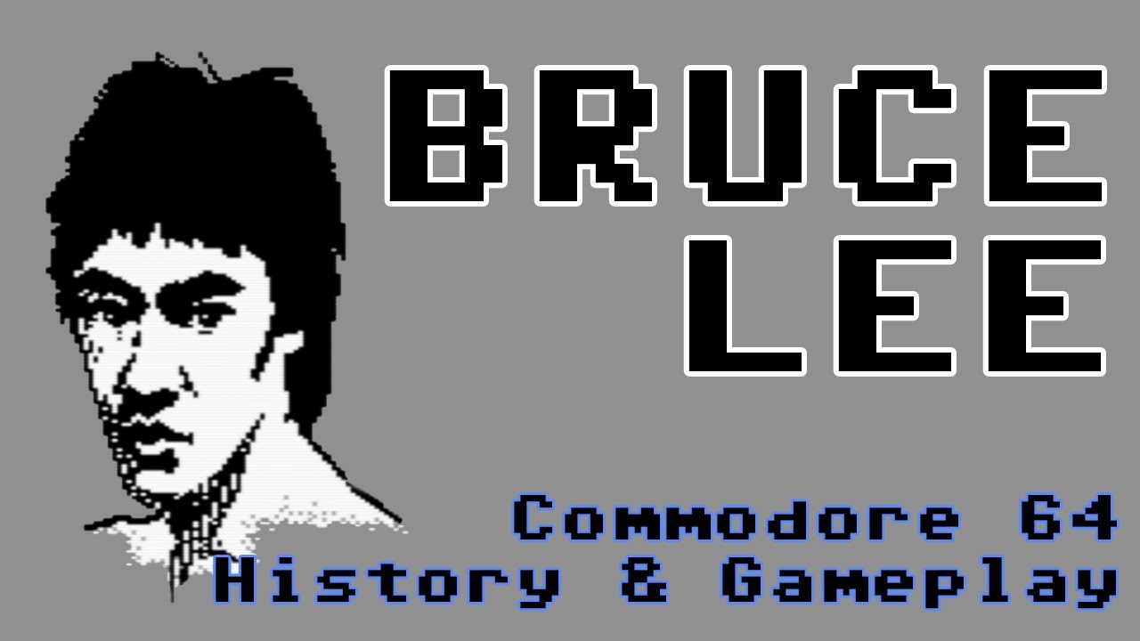 Брюс Ли — История и игровой процесс на Commodore 64 — Ретро-экшен/платформер 1984 года