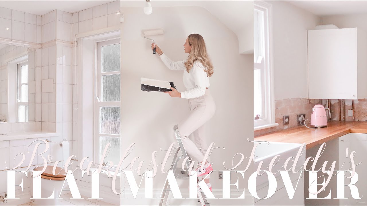Flat makeover, episode TWO! Beautifying my London flat! ~ Breakfast at Freddy's