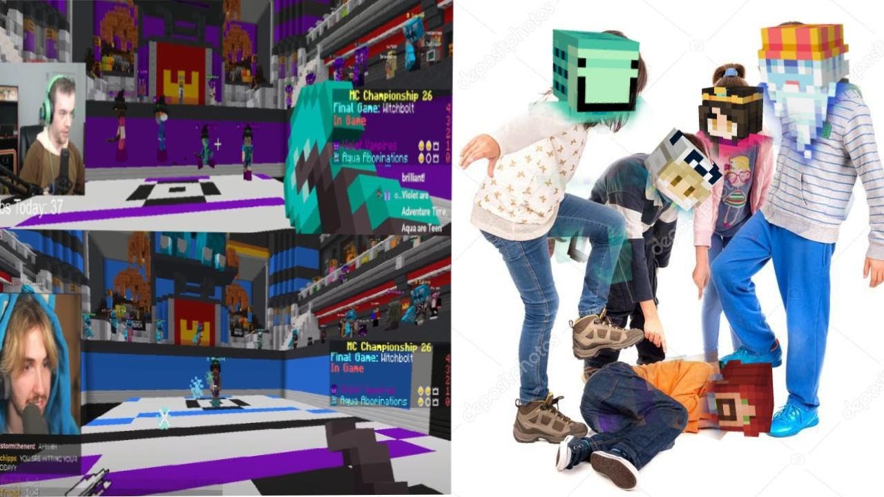 HBomb94 being bullied by the Violet Vampires