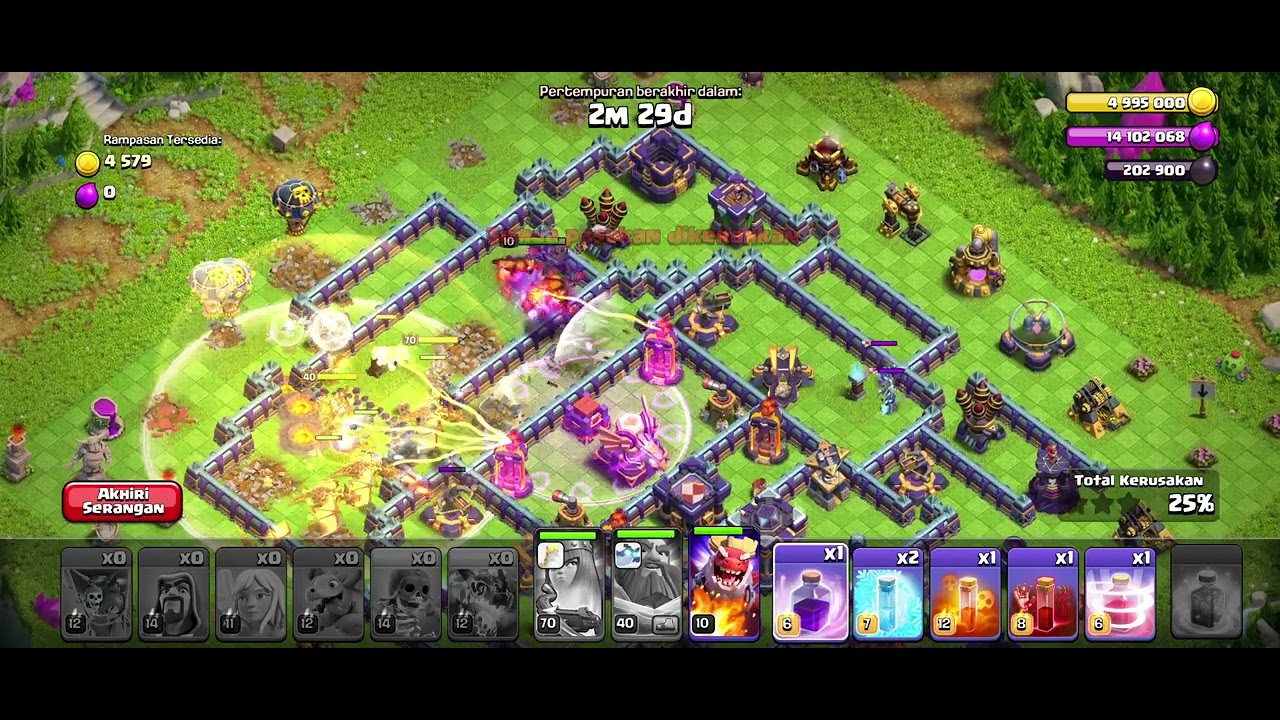 Event Clash Of Clans - Kampanye Pahlawan - kurungan naga Episode 4 ***