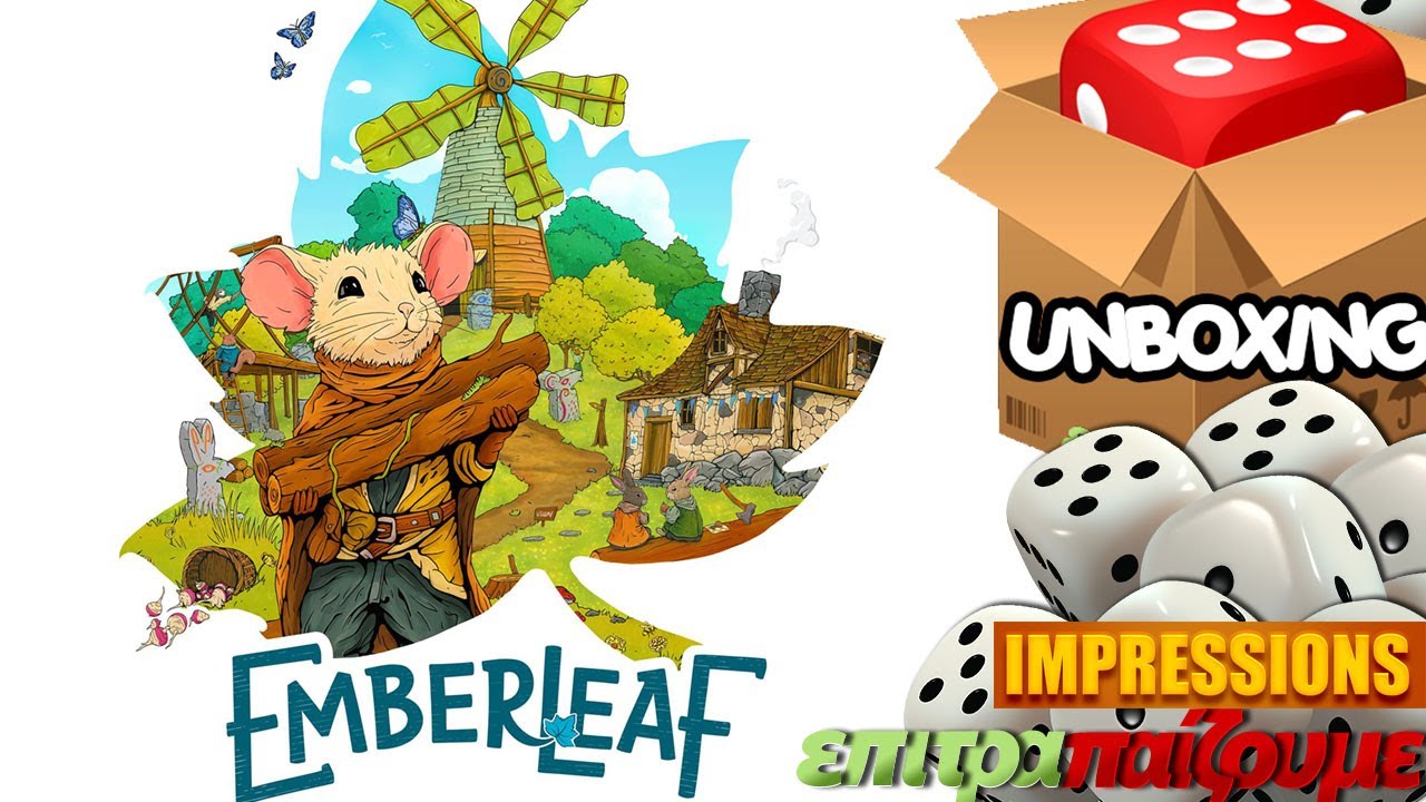 Emberleaf - Unboxing & Εντυπώσεις (First Impressions) | Epitrapaizoume.gr