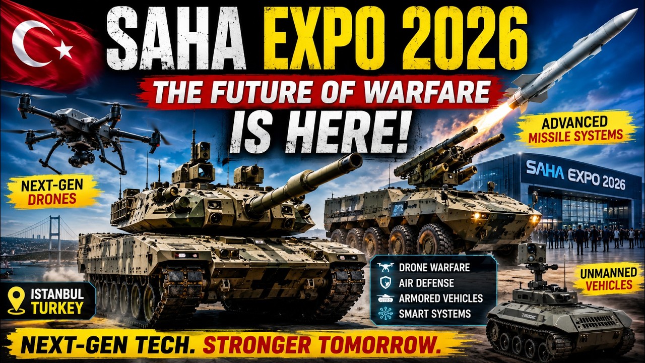 SAHA Expo 2026 The Future of Warfare Revealed 🔥