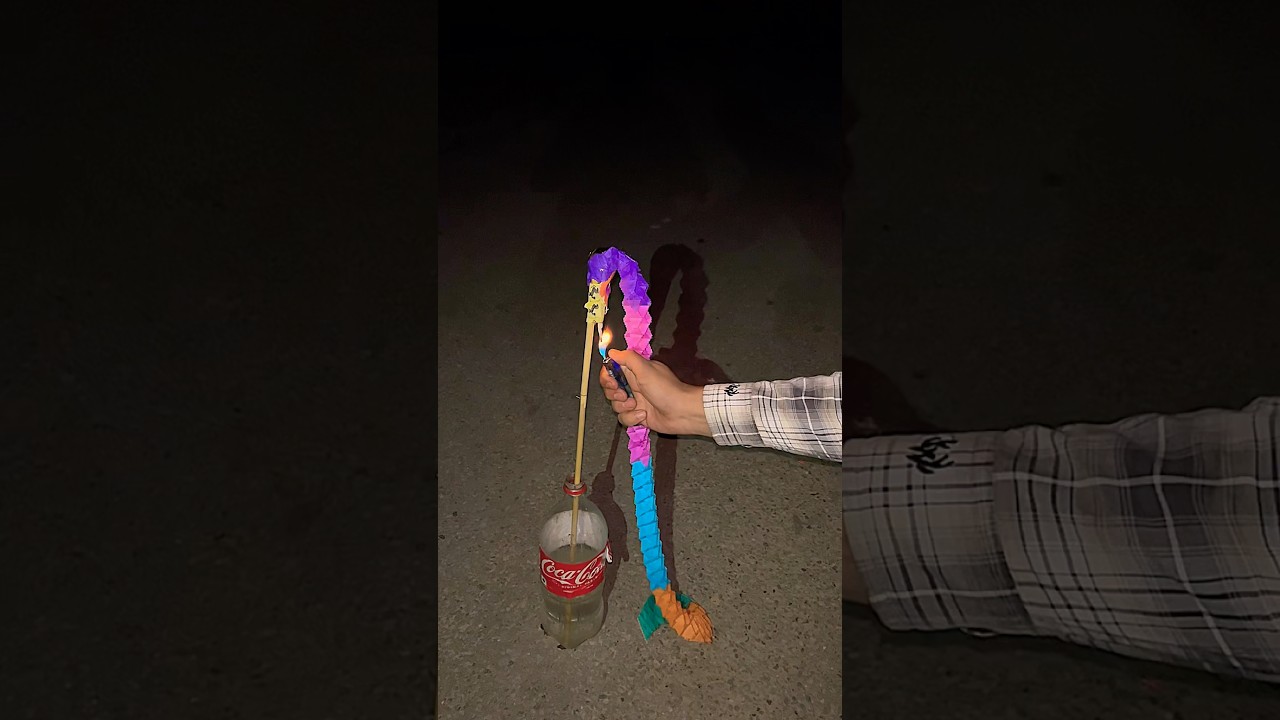 Testing Sutali Diwali Rocket 🚀 #rocket #diwalispacial #diwali #crackers #shortsfeeds #shorts #shots