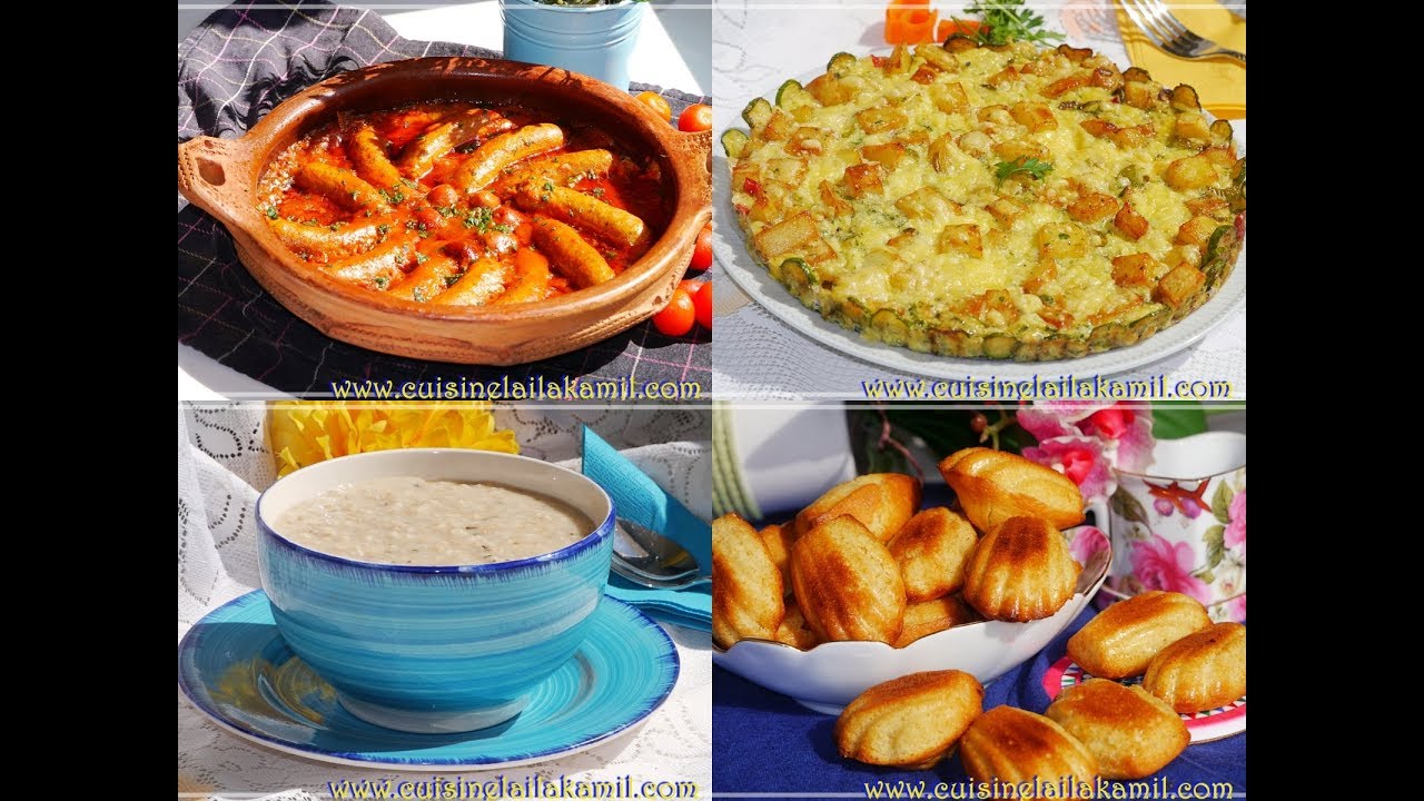 واخيرا اخر ايام الاسبوع ووصفات سريعة وممتعة من الفطور للعشاء