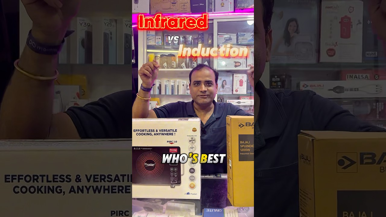 Infrared VS Induction which one is best ??♨️#rahulkhurana #tipsandtricks