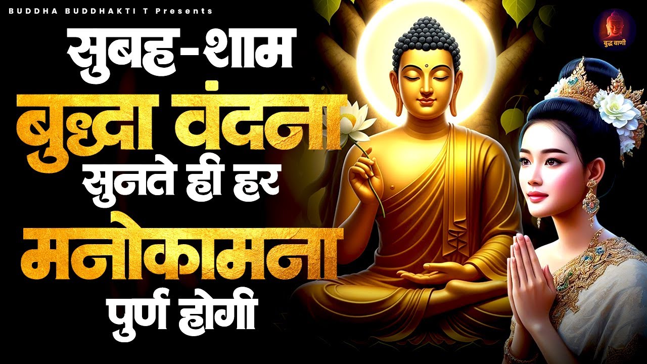 सुबह शाम सुनो ये वंदना हर मनोकामना पूरी होगी | Nonstop Buddha Geete |Buddha Bhajan | New Buddha Song