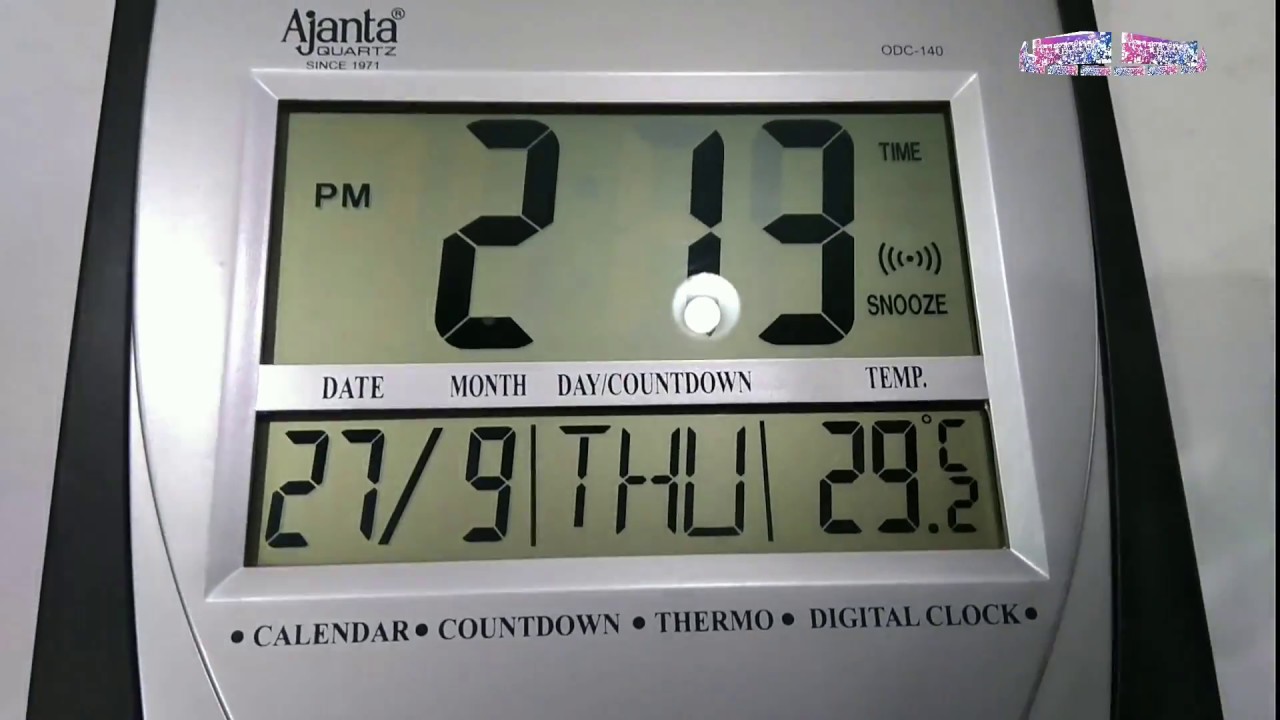 Alarm Kaise set kare Ajanta ODC 120,130,140| GREAT knowledge channel