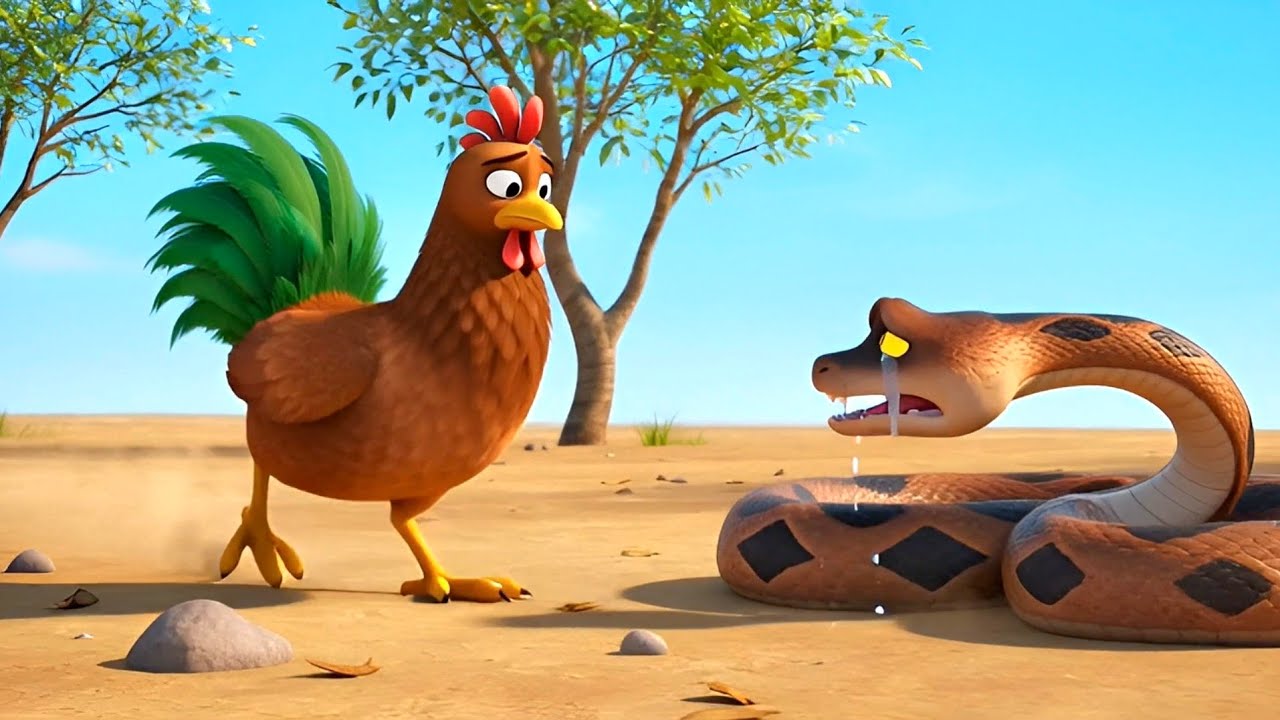 La gallina cri&oacute; una serpiente dentro de casa y esto le cost&oacute; caro.