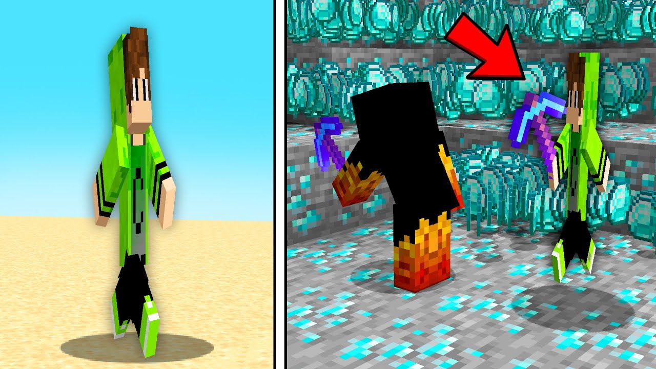 Fiquei FINO para TROLAR meu AMIGO no Minecraft