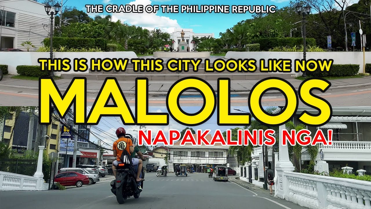 CITY OF MALOLOS Road Trip No. 1 | The Capital of Bulacan Province | DUAL CAM 4K DRIVING TOUR