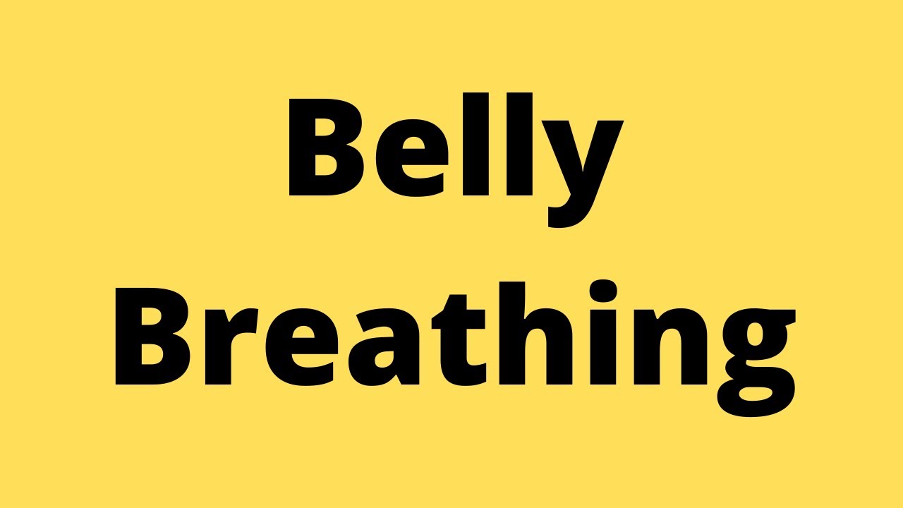 Как дышать животом