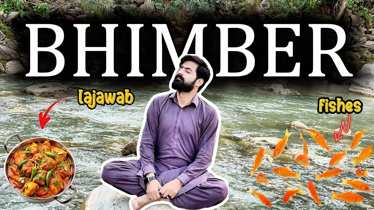 Exploring Secret Spots Near Bhimber | Freshwater Fishes, Cooking & Full Adventure Vlog 🇵🇰✨