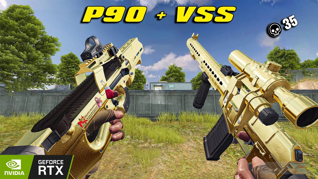 P90 + VSS 35 kill solo vs squad Blood strike pc max graphic 240 fps rtx 2060