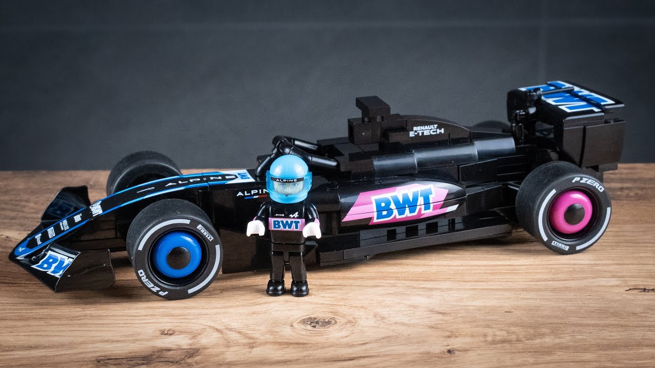 Cobi Formula 1 1684 - BWT Alpine F1 Team Car Speed Build - 276 pcs.