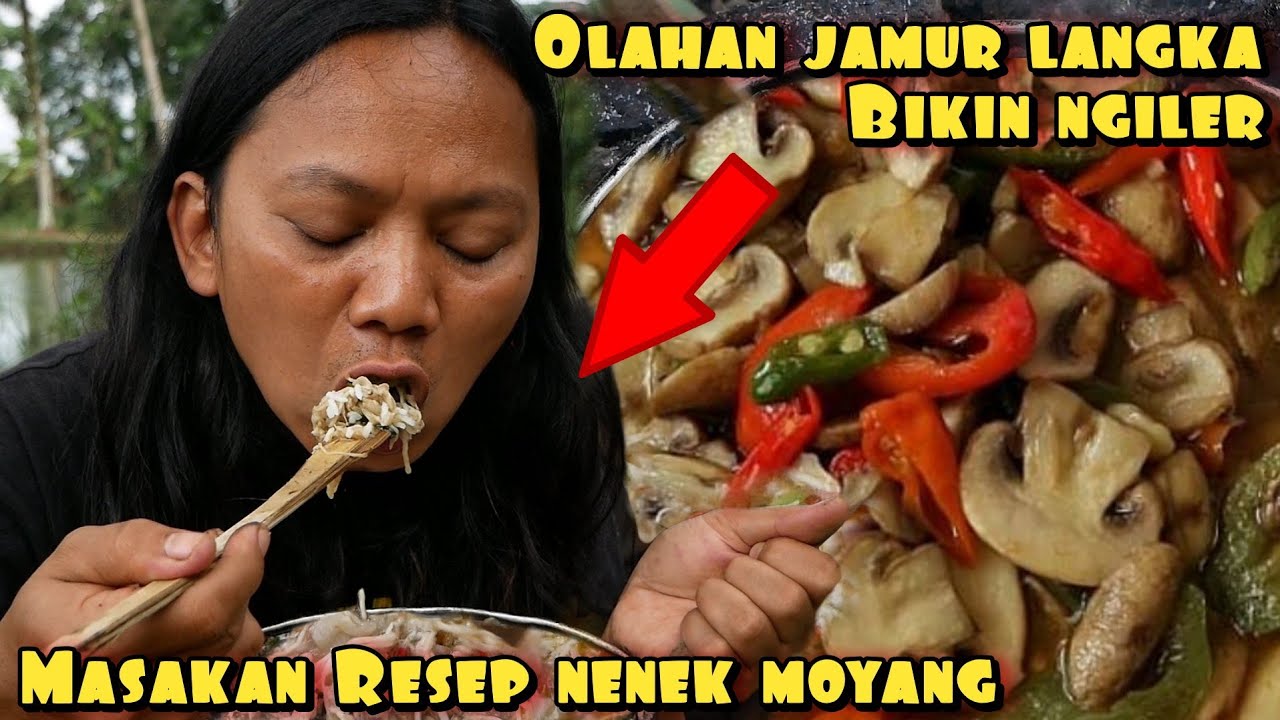 RESEP TUMIS JAMUR RAMPAK LIAR BIKIN NAPSU MAKAN
