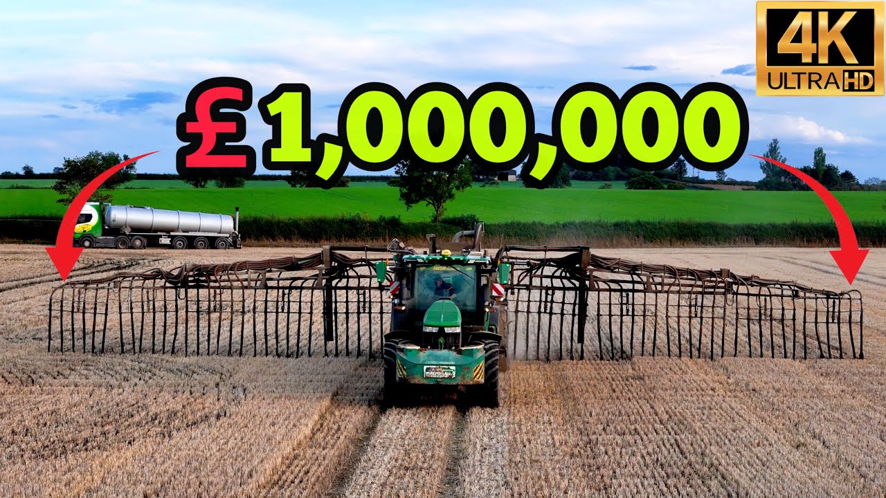 2025 £1,000,000 WORLDS BIGGEST John Deere - Slurry Tanker - Scania R500 MEGA MACHINERY 