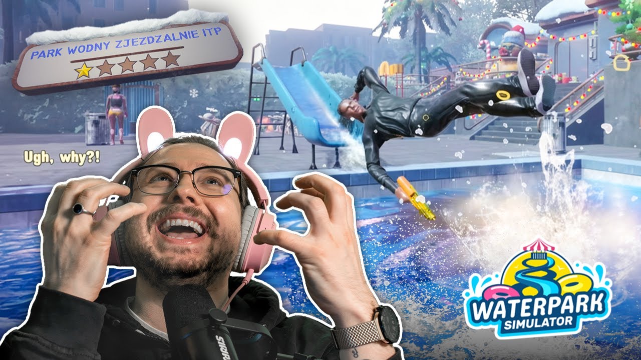 TU NIE MA ŻADNEGO BHP 💦🚫| Waterpark Simulator
