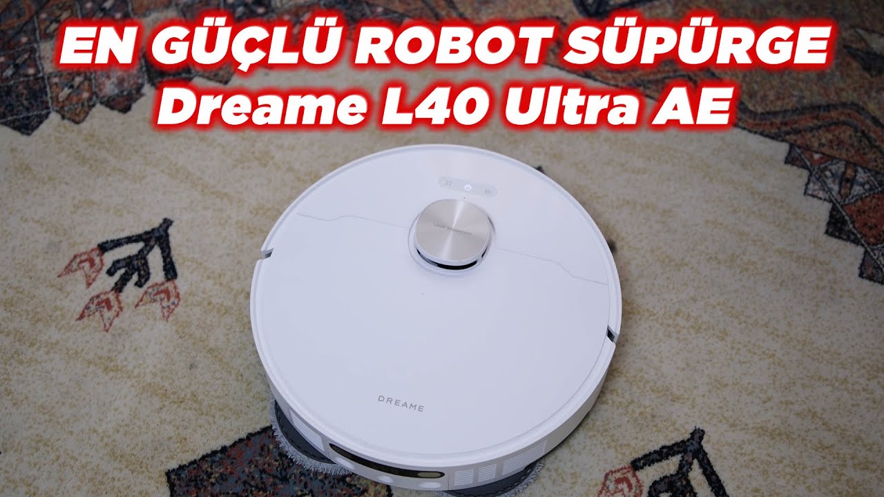 KULLANDIĞIM EN İYİ ROBOT SÜPÜRGE! Dreame L40 Ultra AE