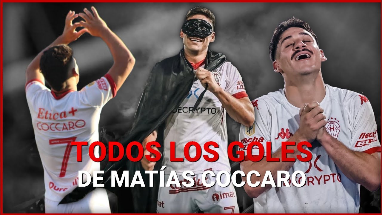 TODOS LOS GOLES DE MATÍAS COCCARO EN HURACAN | 31 GOLES