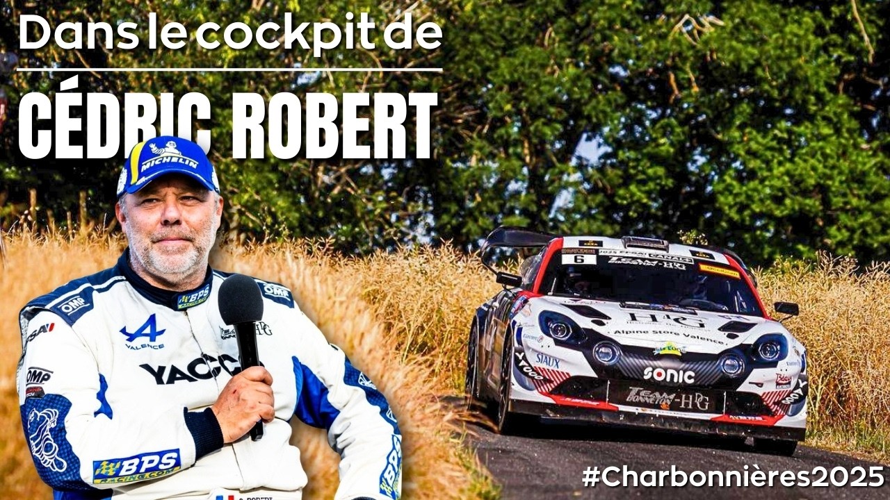 Dans le cockpit de Cédric Robert - Rallye Rhône-Charbonnières 2025