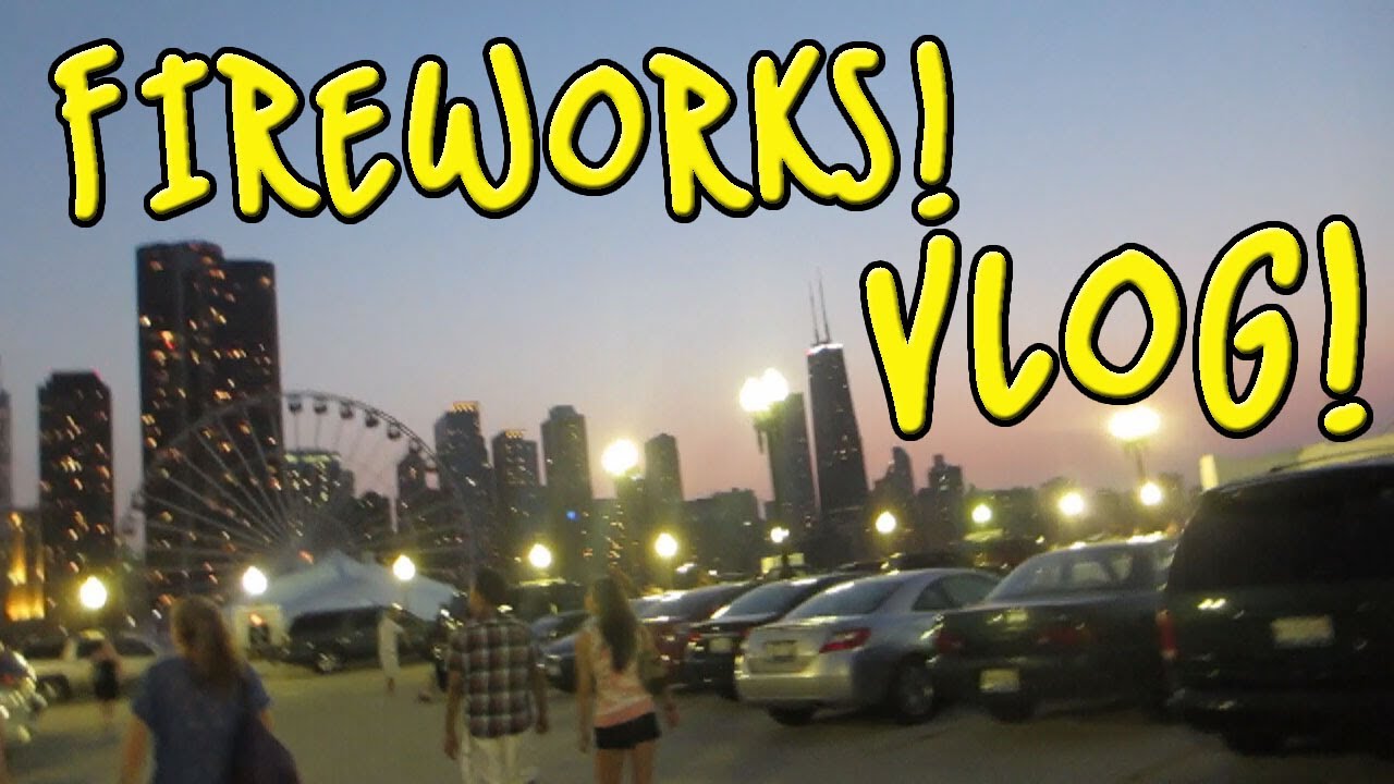 FIREWORKS Vlog! Chicago Navy Pier