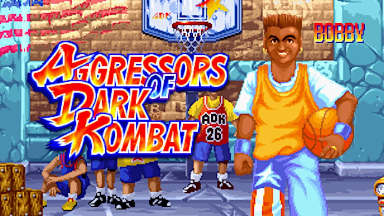 Aggressors of Dark Kombat - Bobby Nelson (Neo Geo MVS) 痛快 GANGAN 行進曲ボビー・ネルソン