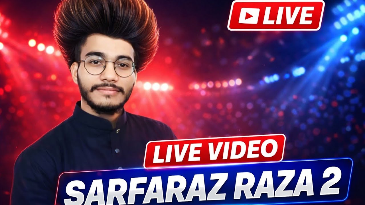 Sarfaraz Raza 2 is live!