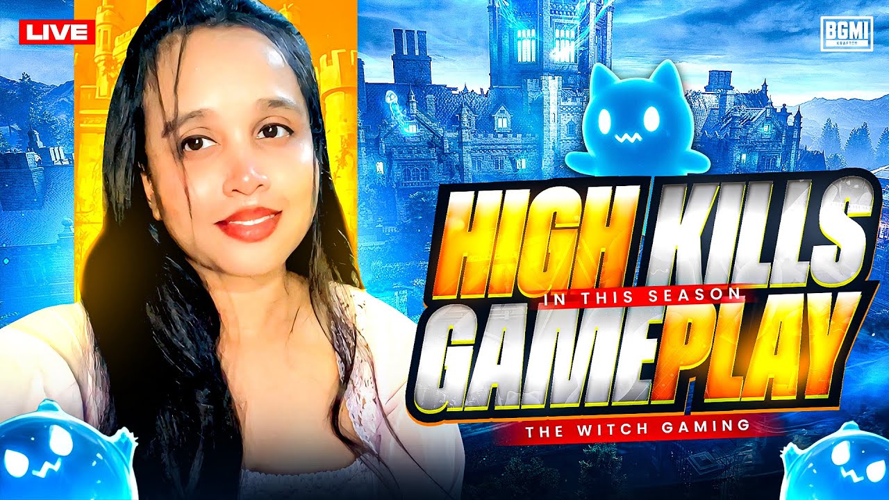 Bgmi Live W Miss Witch Live | #short #bgmilive #pubglive #girlgamer #bgmi #pubgmobile #shorts #lives