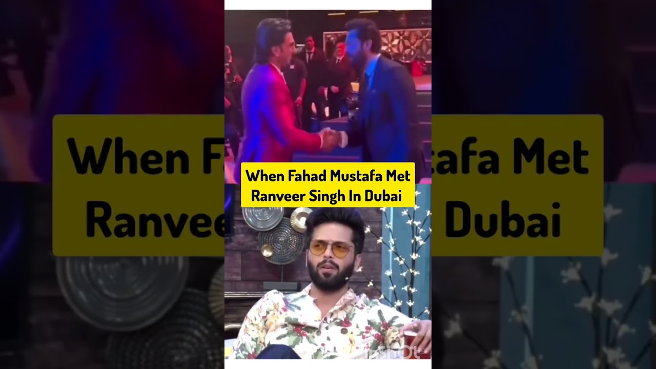 Fahad Mustafa Talk About Ranveer Singh 🫠 #ranveersingh #shortsfeed #fahadmustafa