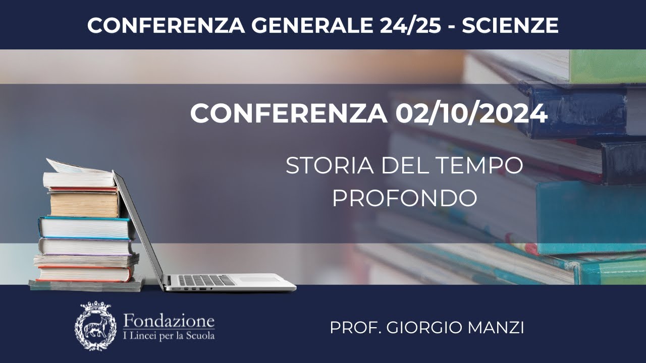 Prof. Giorgio Manzi - 02/10/2024 - Conferenza generale 24/25 - Area Scienze