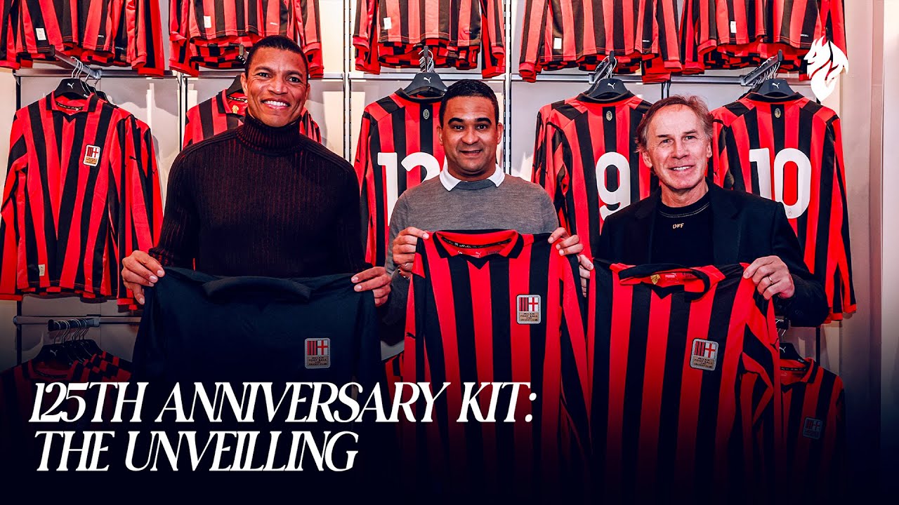 AC Milan 125th Anniversary Kit: The Unveilling