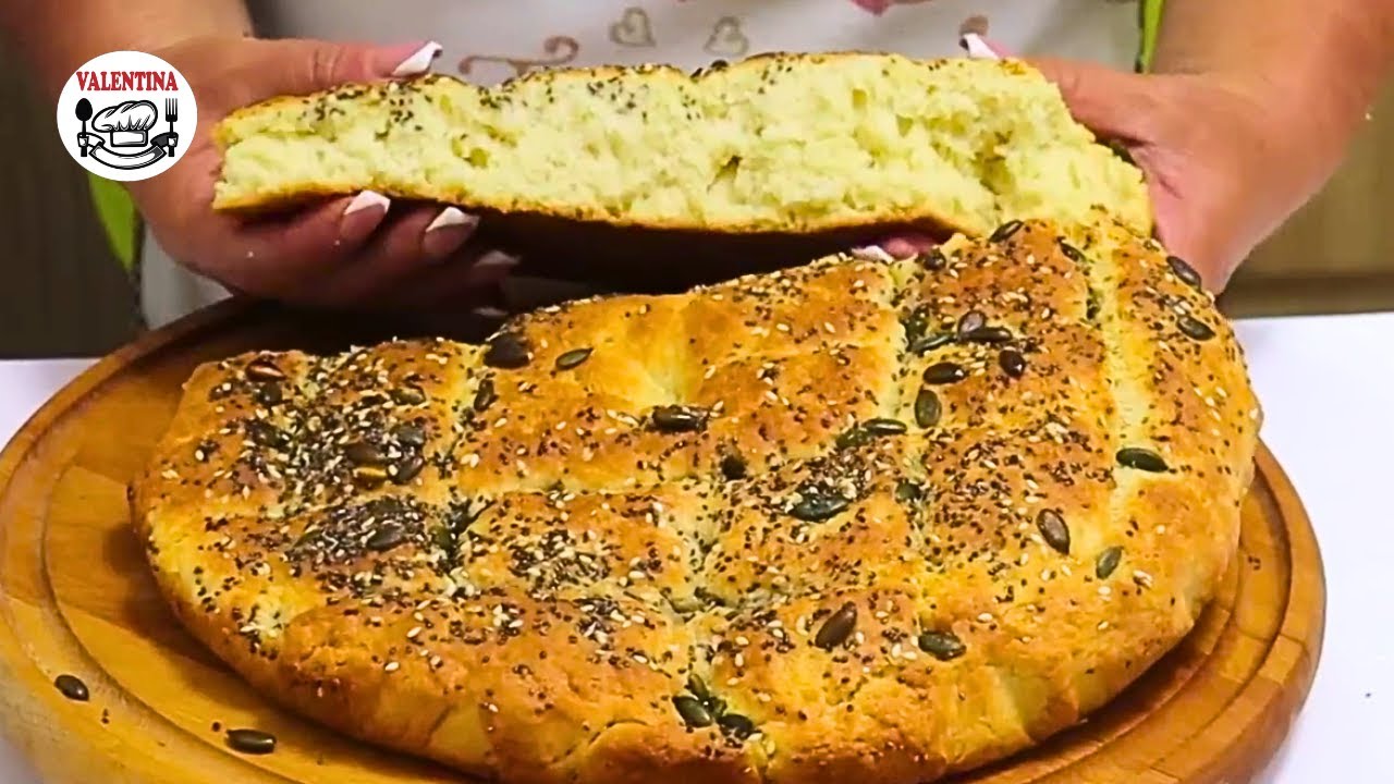 Samo dodaj pivo u brašno😱Bez mešenja i stasavanja-Najbrža i najukusnija pogača ikad💥Svi traže RECEPT