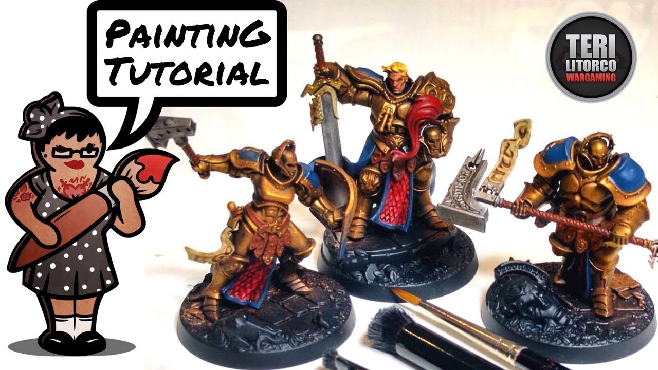 EASY PAINTING TUTORIAL: Shadespire's Stormcast Eternals