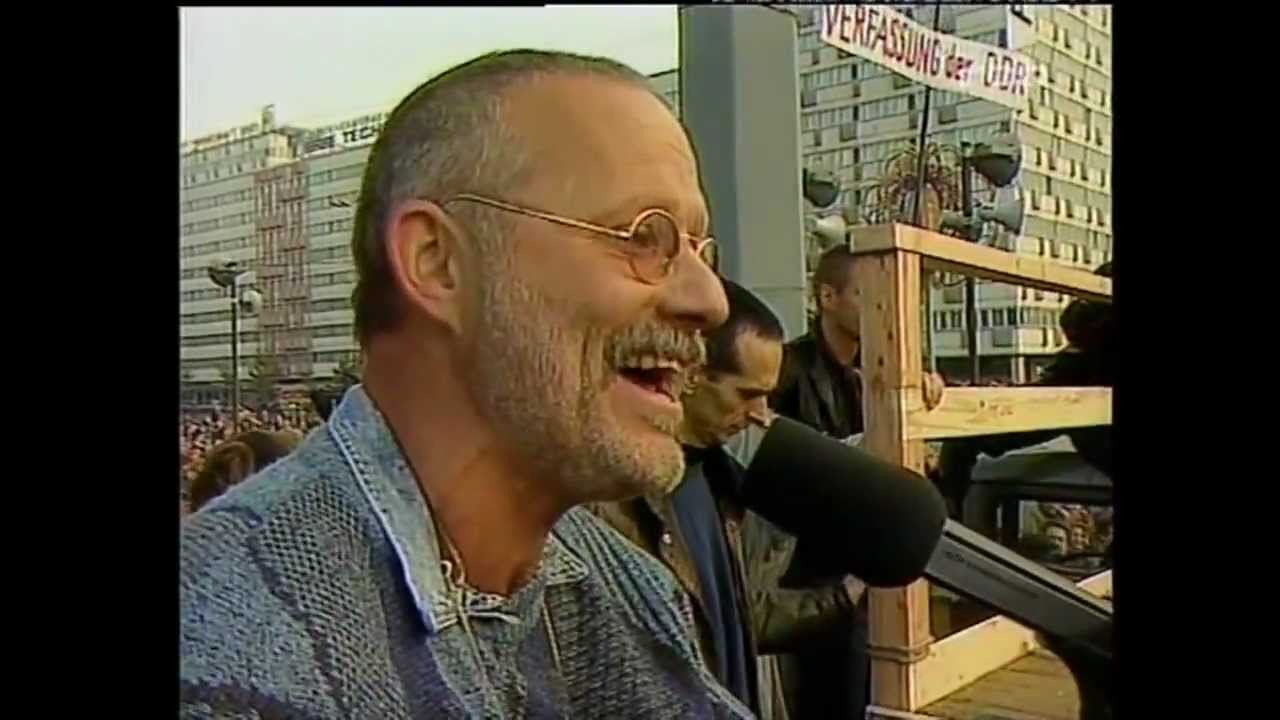 Demo Alex 04.11.1989 09 Kurt Demmler - Irgendeiner ist immer dabei -