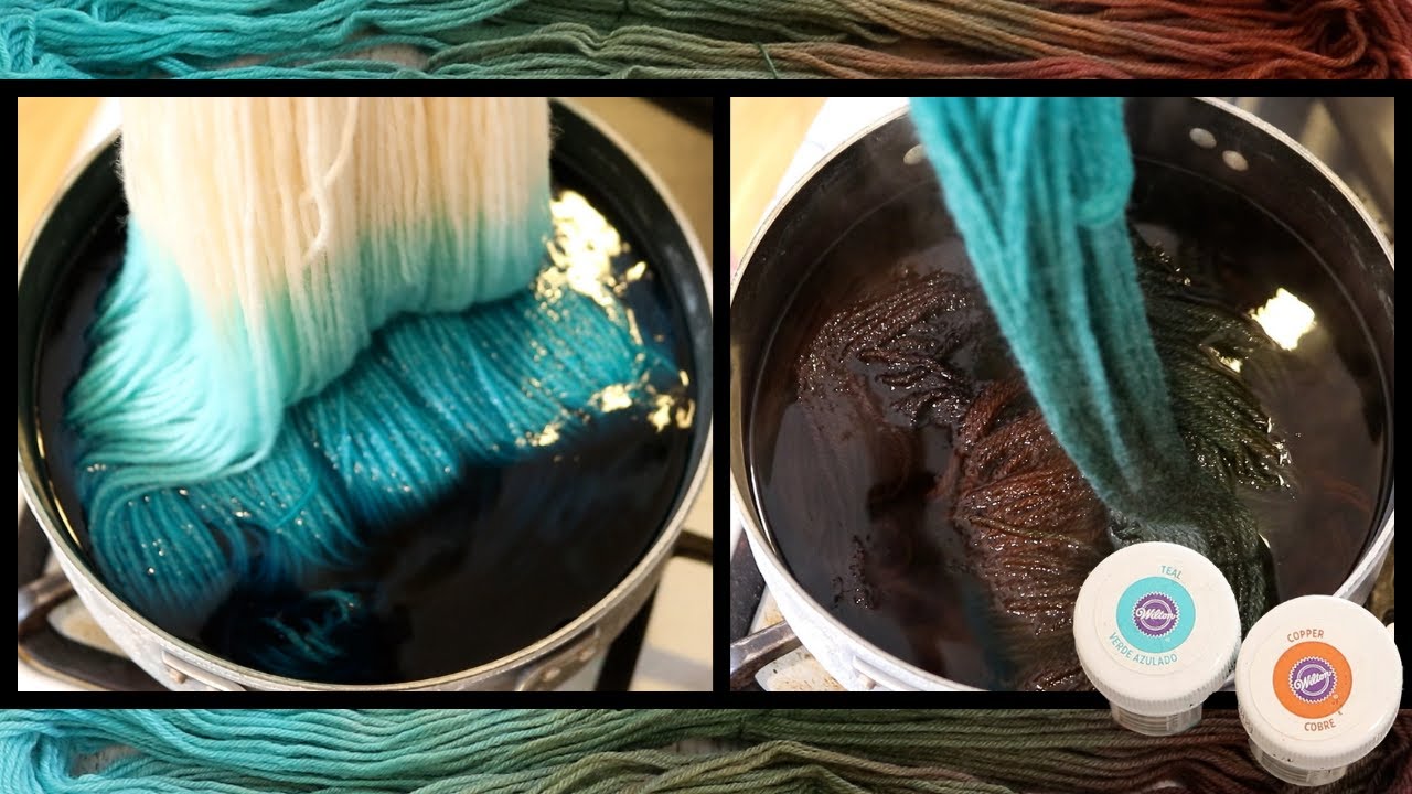 Dyepot Weekly #293 - Breaking Food Coloring TWICE; Dip Dyeing Yarn Two Different Ways to Layer Color