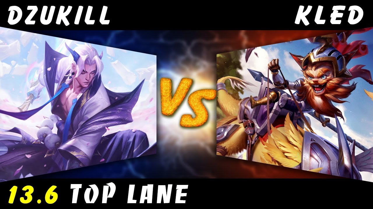 Dzukill - Yone vs Kled TOP Patch 13.6 - Yone Gameplay