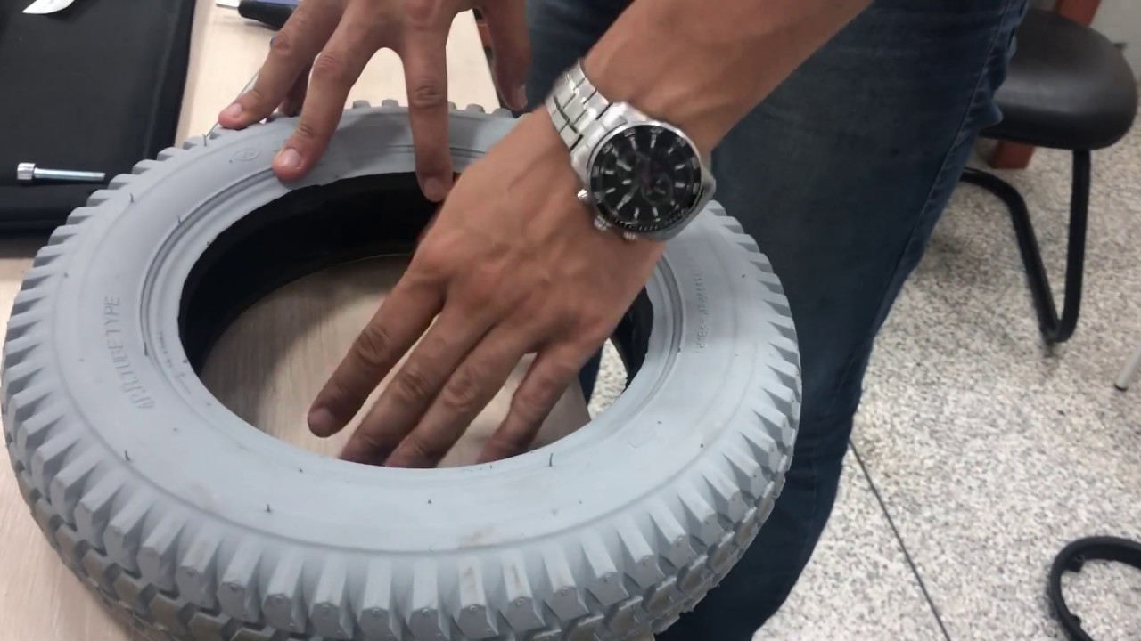 Pneus Traseiros Infláveis para Cadeira de Rodas Motorizada B400 Ottobock