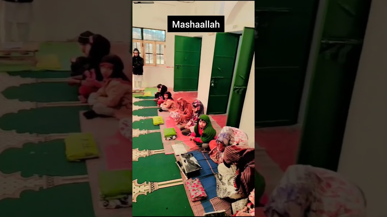 mashaallah madaris students par video