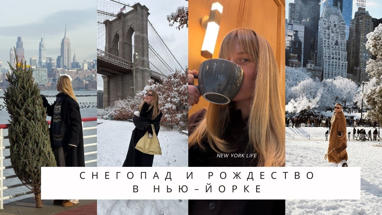 12 | Снегопад в Нью-Йорке, Рождество, мероприятия — мой декабрь