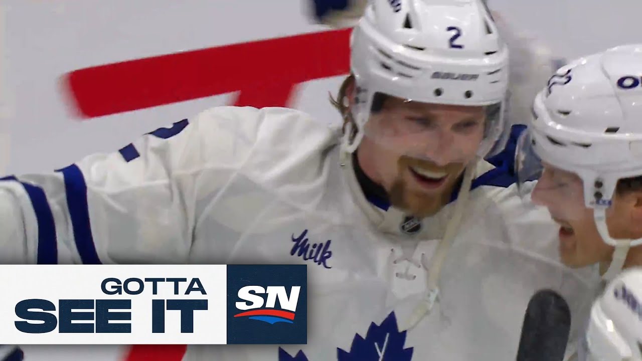 GOTTA SEE IT: Maple Leafs Win It In OT Yet Again Off Of Simon Benoit's Blast