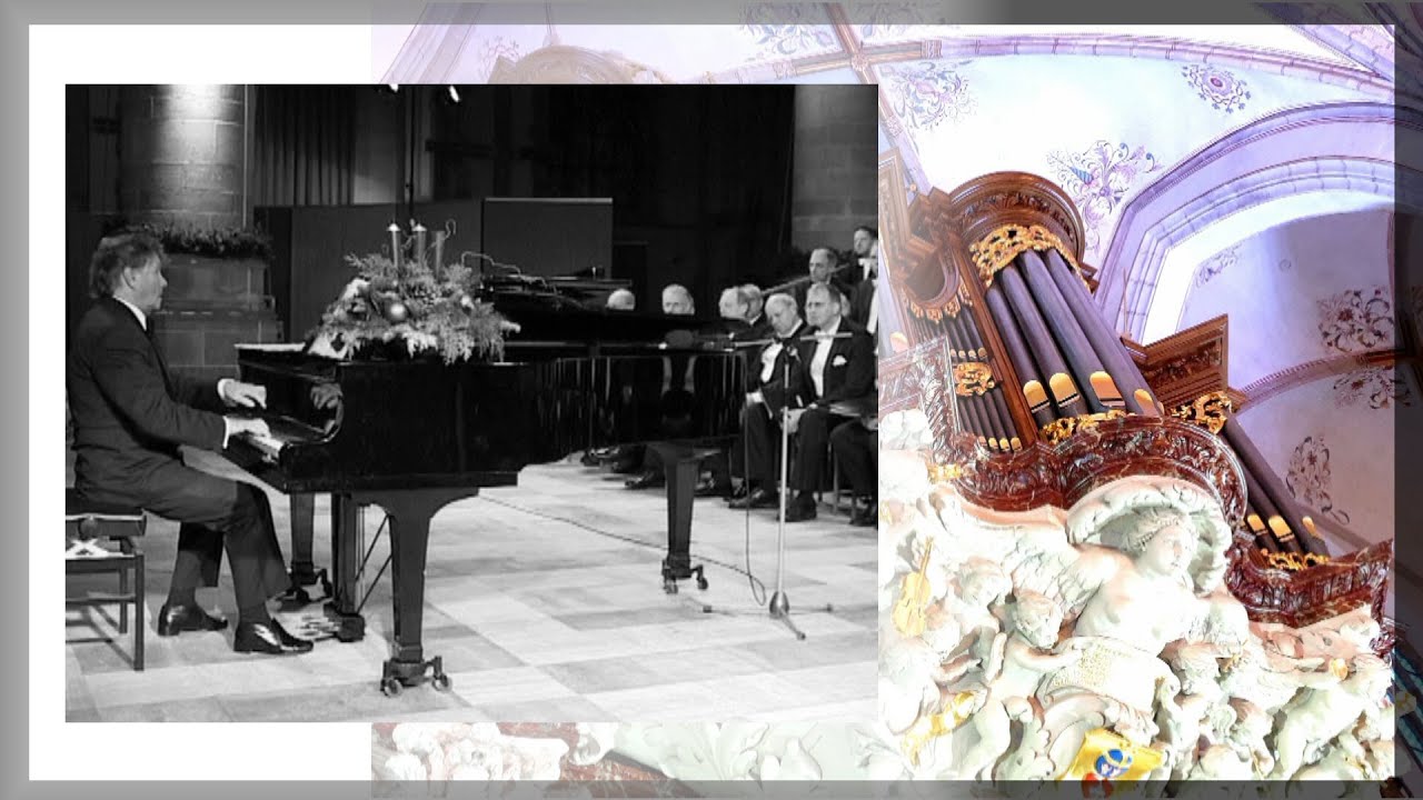 KLAAS JAN MULDER LIVE - PIANO KERSTIMPROVISATIE (2005). RADIO/TV COMBI GREATZ LANDGRAAF F29 (1956).