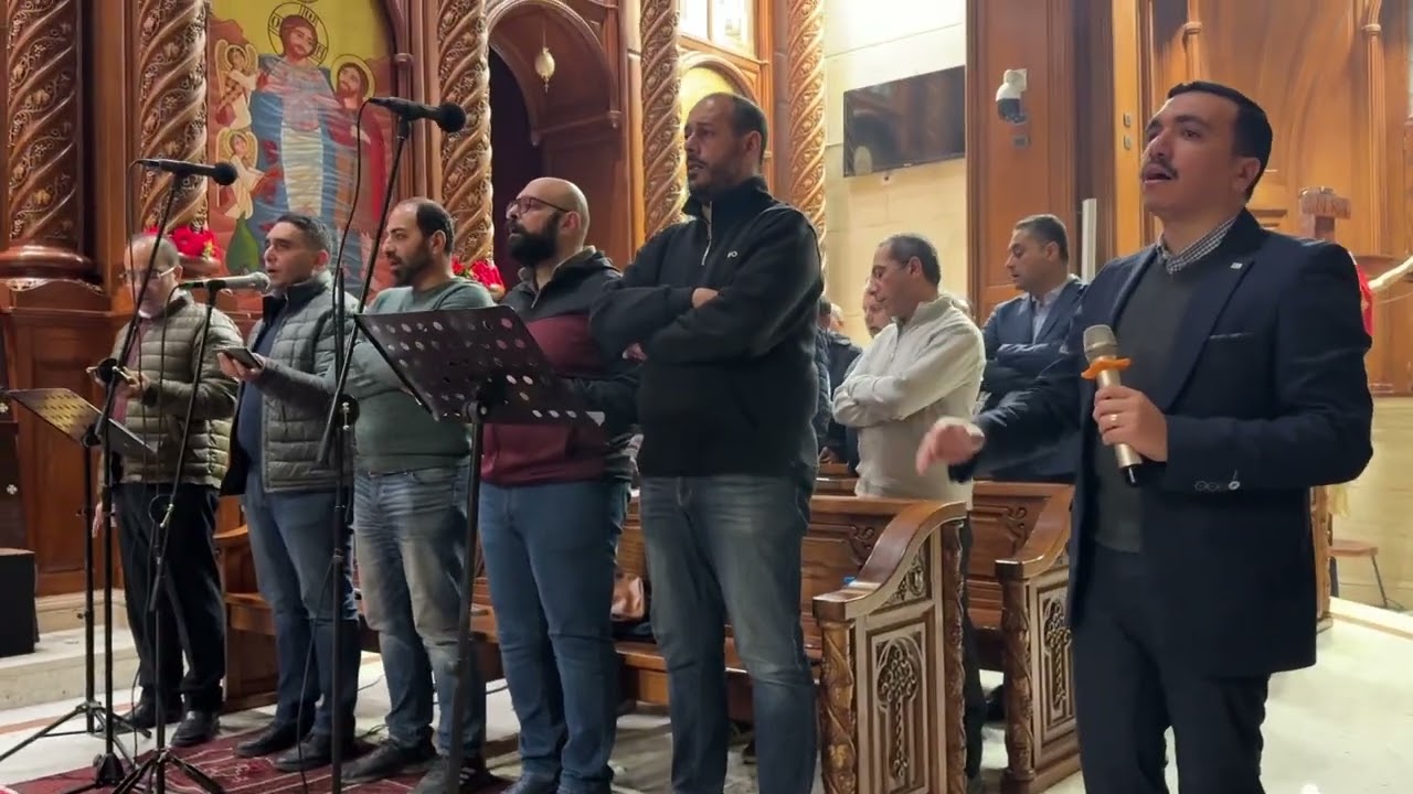 اللي القربان - خورس افا أنطوني والمعلم بولا منير
