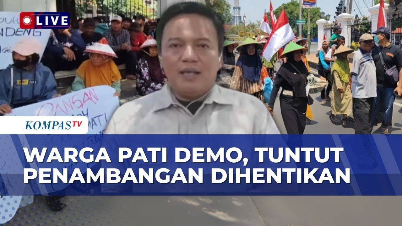 Warga Pati Gelar Demo di Hari Tani, Tuntut Pemerintah Hentikan Penambangan di Pegunungan Kendeng