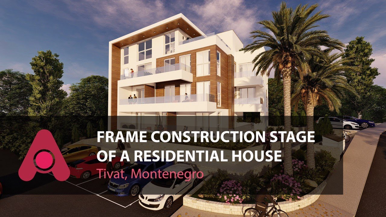 Stage of the apartment building construction                                     Montenegro | Tivat