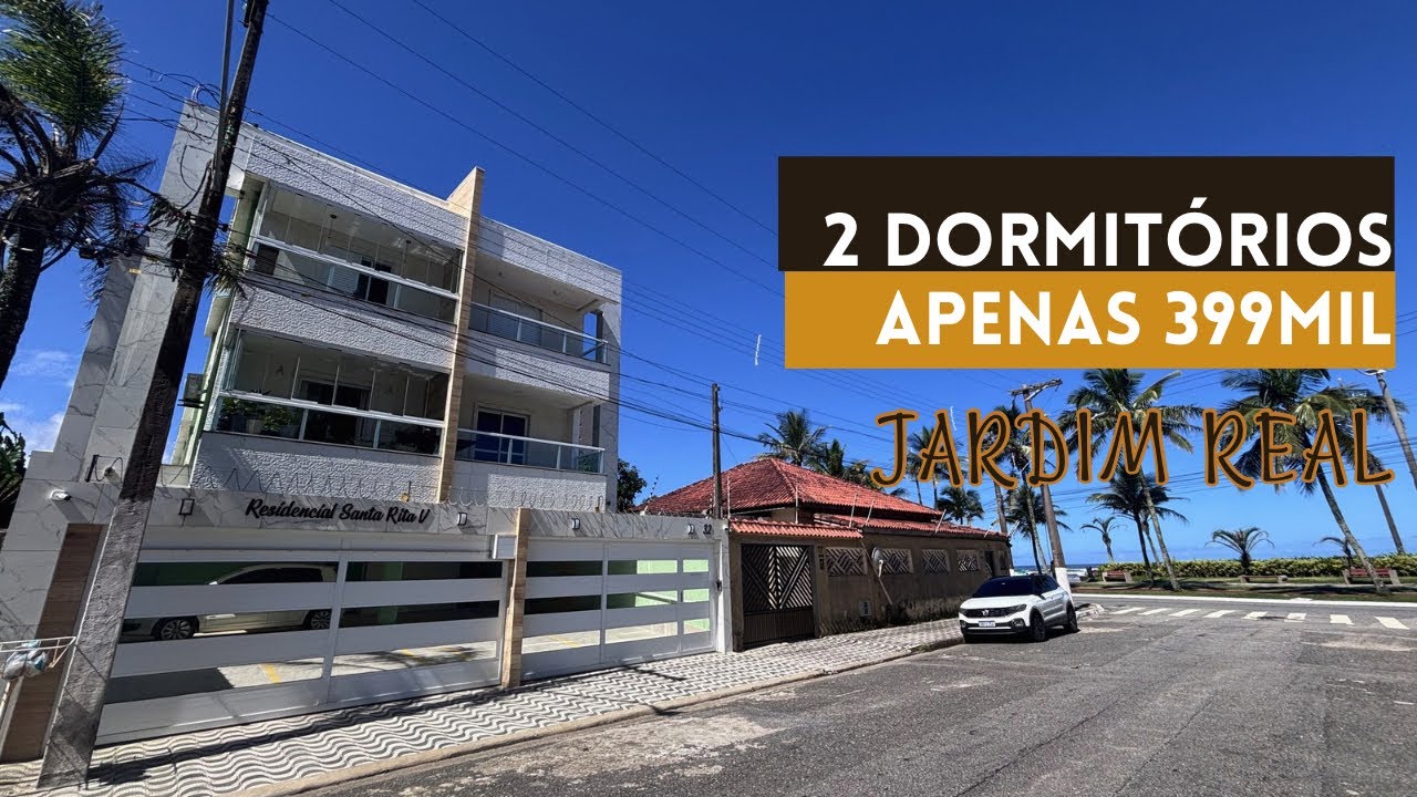Pé na Areia! Casa em Condomínio no Jardim Real por R$399 Mil