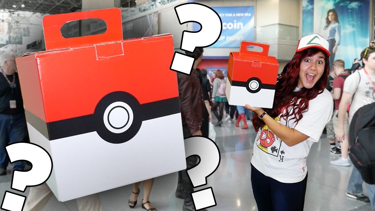 POKEMON MYSTERY BOX OPENING - COMIC CON EXCLUSIVE