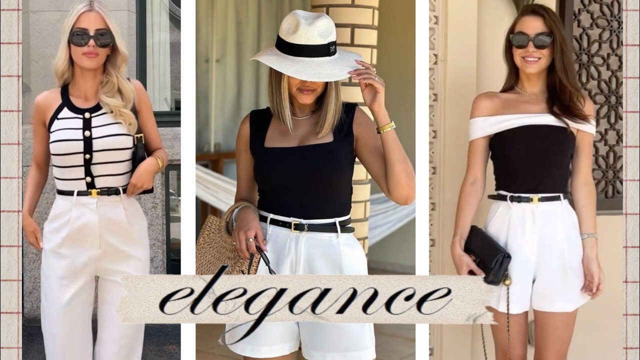 Moda con Distinción| Cómo Vestir con Clase En Clima Cálido Mujer Elegante